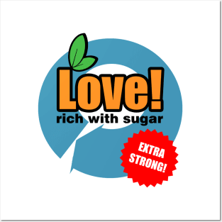 Extra Strong Love Posters and Art